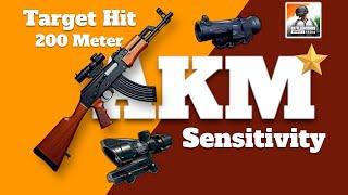 AKM New Zero Recoil sensitivity | AKM zero Recoil  Gyroscope | @StonYt.