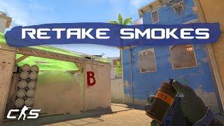 CS2 Mirage - The 3 BEST Retake Smokes for B SITE!