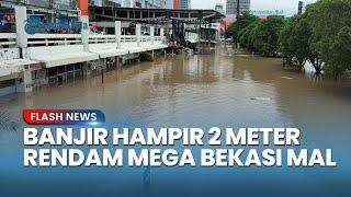 Banjir Rendam Pusat Perbelanjaan Mega Bekasi Mal