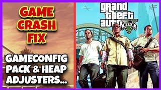 How to Install Gameconfig, PackFile Limit Adjuster and Heap Adjuster for GTA 5 2023