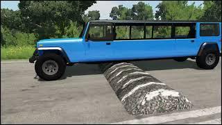 Cars vs Massive Speed Bumps OMG #3  – BeamNG.Drive