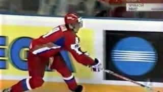 Ovechkin - A. Kostitsyn collision