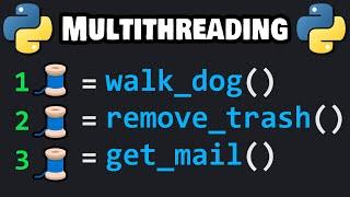 Learn Python MULTITHREADING in 8 minutes! 