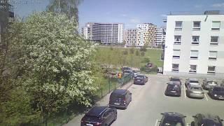 Year 2017 through my window in 1 minute (Vilnius)