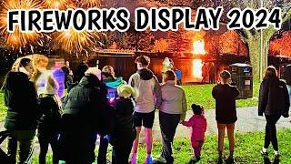 ** BEST FIREWORKS DISPLAY 2024 ** | BONFIRE night & FIREWORKS fun for the whole FAMILY