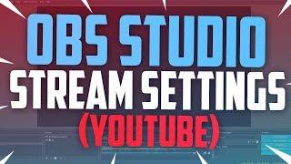 YOUTUBE STREAM SETTINGS (Obs Studio) NEDERLANDS