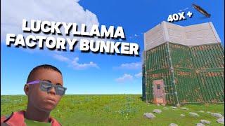 LUCKYLLAMA FACTORY BUNKER - RUST BASE DESIGN