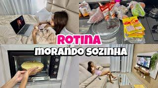 VLOG: MINHA ROTINA MORANDO SOZINHA