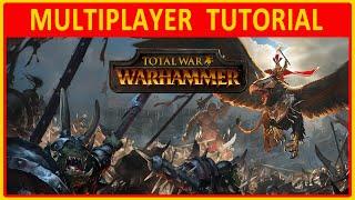 Total War WARHAMMER | MULTIPLAYER TUTORIAL on Epic and Steam (Does it work?)