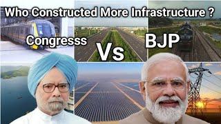 Bjp vs Congress 10 Years of Infrastructure Comparison