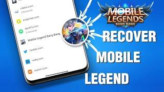 How to Recover Mobile Legends Account | Back Forgotten Mobile Legends Username and Password