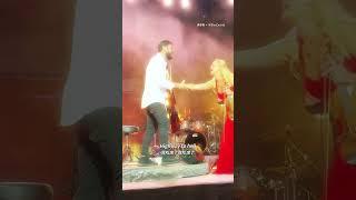 Caroline Campbell & Stjepan Hauser’s Hilarious Hi-Five Mishap at the Concert at Mountain Winery