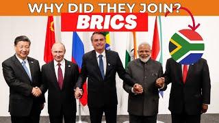 Why did South Africa join BRICS? 