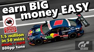 Fast Easy tune for Sardegna WTC800 | Audi RS5 Turbo DTM Build | Gran Turismo 7 Easy Money Method