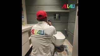 ALL4U  Bathroom cleaning services for a spotless shine