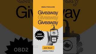 OBD2 SCANNER GIVEAWAY: SPECIAL FOR YOU |