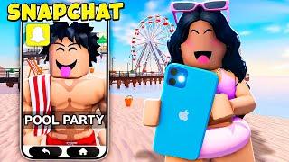 I Found BADDIE POOL PARTY On SNAPCHAT.. (Brookhaven RP)