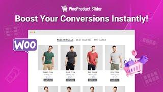 Woo Product Slider Pro - Getting Started