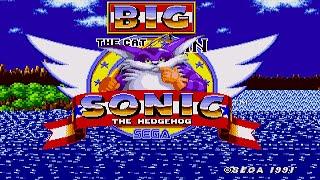 Big The Cat in Sonic 1 :: Full Game Playthrough (1080p/60fps)