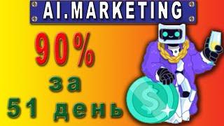 Ai.Marketing - доход с одного из кабинетов MarketBot. Заработок в интернете