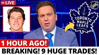 CONFIRMED NOW! LEAFS MAKING 9 HUGE TRADES! MITCH MARNER LEAVING? LEAFS NEWS