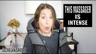 THIS NECK AND BACK MASSAGER IS INTENSE! | PRODUCT TESTING | PRODUCT REVIEW | JACKELYN SHULT