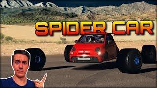 SUPER-WIDE Spider Car | Forza Horizon 3 Dev Mods | Weird handling...