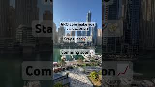 Stay tuned and don’t miss this opportunity #crypto #GRO #grocoi #investment #staytuned