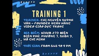 Training 1 - Bản kế hoạch kinh doanh và Prototyping