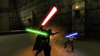 Luke Skywalker & Kyle Katarn vs Lord Desann