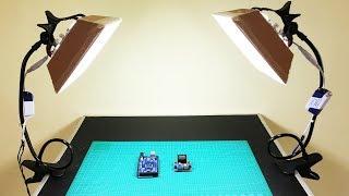 How to make Softbox Lights using LED Ceiling Lights 230V (Super Bright Homemade Studio Light)