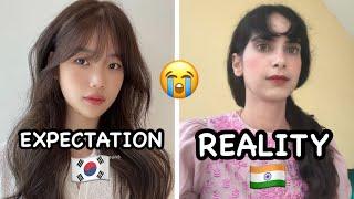 I got *KOREAN BANGS* in India 