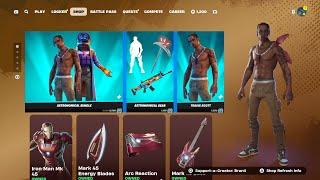 TRAVIS SCOTT SKIN RETURN RELEASE DATE IN FORTNITE ITEM SHOP 2024!