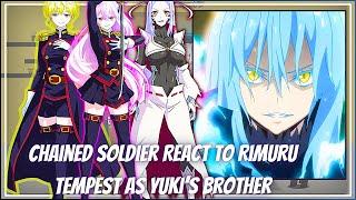 Chained Soldier React To Rimuru Tempest || Gacha Reaction || Mato Seihei No Slave