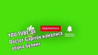 Doktor Gapirov тиббиёт ходимларини ураётган зуравон кимсаларга аталган