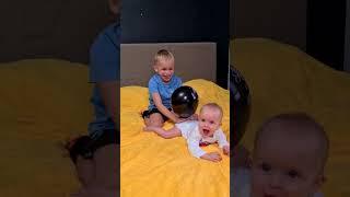 Funny baby farted! #shorts #tiktok #comedy #damus  DaMus Family