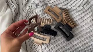 Wekin Large Hair Claw Clips Review, Best hair clips for thick hair