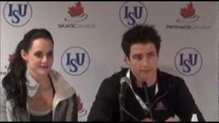 Skaite Canada International: Free Dance Press Conference Highlights