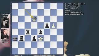 Mir Sultan Khan vs Alexander Alekhine || 1933