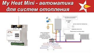 Автоматика для систем отопления My Heat Mini - Первый обзор!