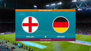 PES 2021 UEFA Euro 2020  First Knockout Round  Germany vs England 2-1 Gameplay