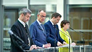 Live-Statement mit Markus Söder, Lars Klingbeil und Saskia Esken