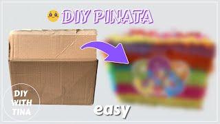  How to make the easiest piñata