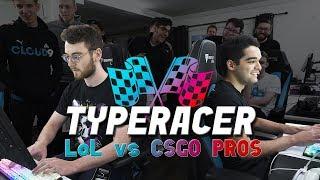 Which Pros can type the fastest? - Cloud9 LoL vs CS:GO Typing Challenge!