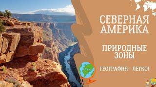 Северная Америка. Природные зоны. География - легко!