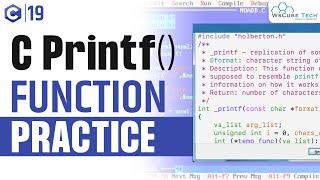 Printf() Function in C Programming with Example (Practical Proof)