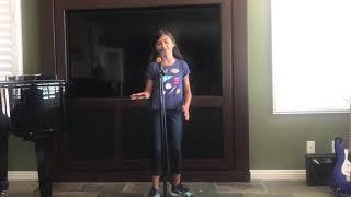 9 yr Old Madison Taylor Baez “Beyoncé” Listen Cover