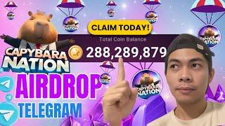 Claim CAPYBARA Nation Airdrop on Telegram - HUGE UPDATE!!!