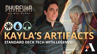 Kayla's Artifacts with LegenVD | Standard Deck Tech | #MTGPhyrexia | MTG Arena