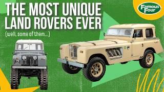 MOST UNIQUE LAND ROVERS EVER